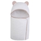 Serviette de bain blanche de tissu de fibre de bain de serviettes de hautes eaux de bébé en bambou blanc mou en gros d'absorption fournisseur