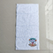 Serviette 100% blanche faite sur commande de forme physique de sports de gymnase de coton avec le logo de broderie fournisseur