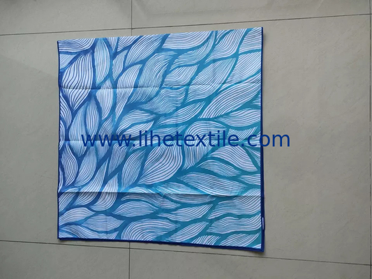 Customized Sand Free Microfiber Double Sides Printing Suede Material Beach Towel