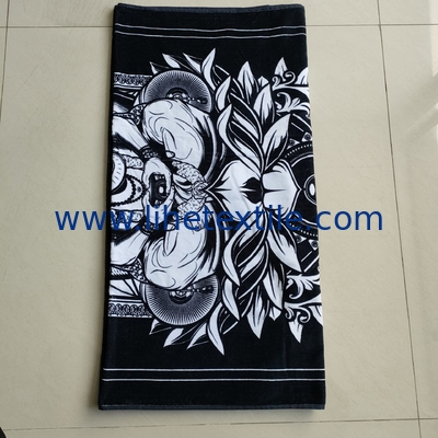 New design 100% cotton summer luxury  designer print beach towel