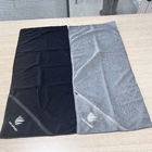 high quality microfiber gym hand towel with pocket sport towel custom embroidered gym towel