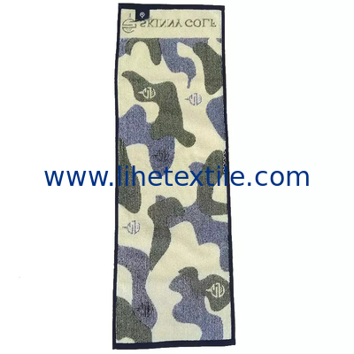 Hot sale cotton custom jacquard beach towels with logo