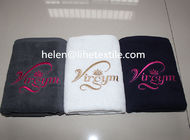 fitness towel with embroidery logo bath towel