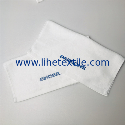 small face towel with embroidery logo 100% cotton hand towels