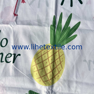 Beach towels with logo custom print Big Custom Brand Double sided printing beach towel