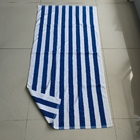wholesale 100% cotton bath towel sublimation custom designer woven beach towel with logo stripe beach towel