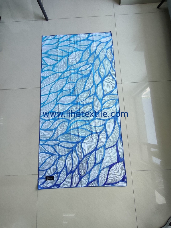 wholesale large luxury  microfiber kids summer beach towel custom print sand free beach towel