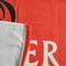 Serviette de plage imprimée par photos rouges bon marché de vente chaude de sublimation de flamants de la coutume 70*140cm de Microfiber avec le logo fournisseur