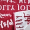Le mot à carreaux de Terry de plage de coton organique mince fait sur commande rouge des serviettes 100% a imprimé les serviettes de plage tissées de jacquard avec le cust de logo fournisseur